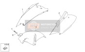 AP8156023, Rear Mudguard. Black, Piaggio, 0