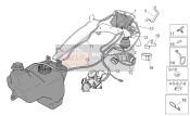 AP8104654, Carbon Filter Support, Piaggio, 0