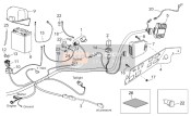 AP8144288, Lat.Battery Support Rubber, Piaggio, 2