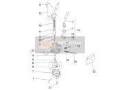 CM112001, Tubo Spurgo Vasch.L=130, Piaggio, 1