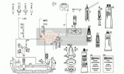 AP0293318, Cylinder Set Gasket, Piaggio, 2