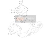 B04454700XN2, (*)Cover  Serbatoio Vern., Piaggio, 1