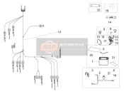 Système électrique arrière