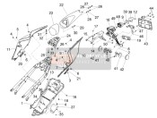 2H001717000XN6, Sitzabdeckung, Piaggio, 0