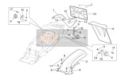 AP8126775, Nummerplaatsteun, Piaggio, 0