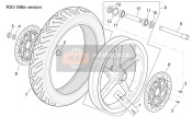 Roue avant RSV Mille Version