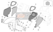 AP8148589, Lh Front Reflector Support, Piaggio, 0