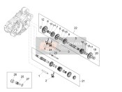 Caja de cambios - Ensamblaje de engranajes