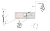 AP8276047, Carburettor Phbn 16-NS/R, Piaggio, 1