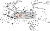 AP8152305, Chain Tens.Adjuster Screw, Piaggio, 1