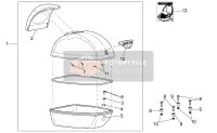 AP8269325, Bauletto V.Bianco Cult Con Schien.Grig., Piaggio, 0