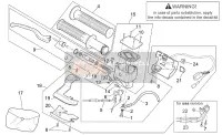 AP8124805, Upper Rh Light Control Cover, Piaggio, 1