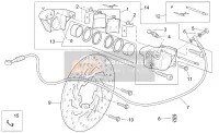 AP8113872, Brake Caliper Rev. Kit, Piaggio, 0