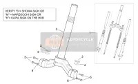 Fourche avant - Base de tige