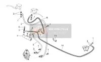 AP8133719, Rear Brake Pipe, Piaggio, 0