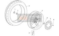 Roue arrière