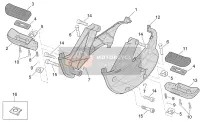 AP8146742, Support REPOSE-PIEDS Dte;, Piaggio, 0