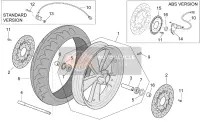 AP8128125, Rueda Delantera, Piaggio, 0