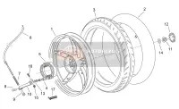 Roue arrière - Frein à tambour