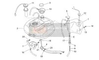 AP8258804, Réservoir De Carburant, Piaggio, 0