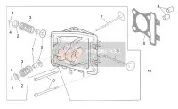 8461974, Cylinder Big End With Cam And Rocker Axis, Piaggio, 1