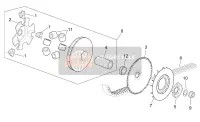 CM1102035, Pin ROLLER-SET, Piaggio, 1