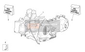 CM1583155, Motor 300 4T/4V E3 Apr.S, Piaggio, 0