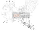 1A007694, Ingranaggio Comando Miscelatore Con P.I., Piaggio, 1