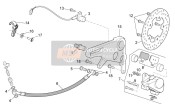 Bremssattel hinten