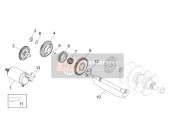 1A008691, Compleet Freewheel, Piaggio, 1