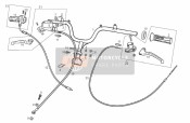 00G02106611, Left Lever Bracket, Piaggio, 0