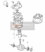 Drive Shaft - Cylinder - Piston