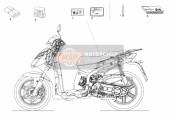 860734, Targhetta Costruttore, Piaggio, 0