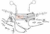 00H00916171, Cable Assy Trhottle, Piaggio, 1