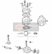 00H02500041, Joint De Cylindre, Piaggio, 3