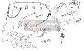 861313, Number Plate Holder, Piaggio, 1