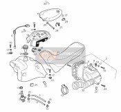 00H00605017, Seat, Piaggio, 0