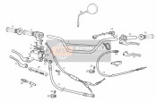 00H02105611, Clutch Control Lever, Piaggio, 2