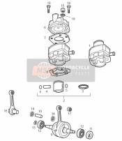 Arbre de transmission - Cylindre - Piston