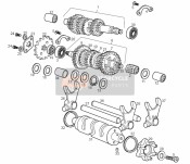 Gearbox RH Primary- LH Final