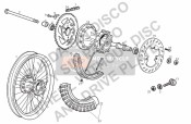 00H01317032, Couronne Arriere Z-53 Zn B, Piaggio, 0