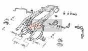 00D01540456, Rear Footrest. Lh, Piaggio, 1