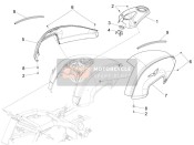 B063182, Unfinished Left Tank Support, Piaggio, 0