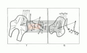 GU92630110, Dado M10X1, 5, Piaggio, 2