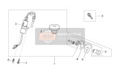 AP8134618, Cable Fixing Plate, Piaggio, 1