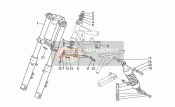 Vorderradgabel-Stoßdämpfer hinten