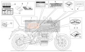 Juego de platos-Calcomanía-Operador Manuales