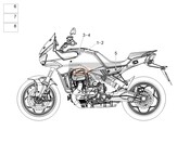 2H005278, Etiqueta, Piaggio, 0