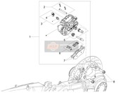 Rear brake caliper