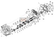 Gear box - Gear assembly